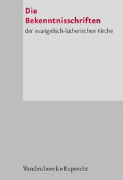 Die Bekenntnisschriften der evangelisch-lutherischen Kirche - Cover