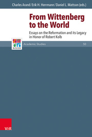 From Wittenberg to the World - Cover