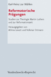 Reformatorische Prägungen - Cover