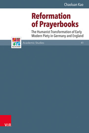Reformation of Prayerbooks - Cover