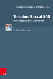 Theodore Beza at 500 - Cover
