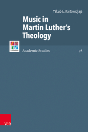 Music in Martin Luther's Theology - Cover