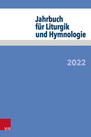 Jahrbuch für Liturgik und Hymnologie - Cover