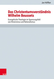 Das Christentumsverständnis Wilhelm Boussets - Cover