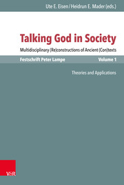 Talking God in Society - Cover