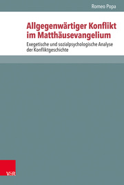 Allgegenwärtiger Konflikt im Matthäusevangelium - Cover