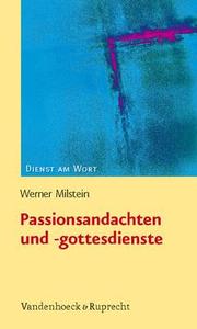 Passionsandachten und -gottesdienste - Cover