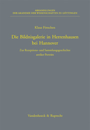 Die Bildnisgalerie in Herrenhausen bei Hannover - Cover