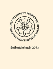 Lutherjahrbuch 80. Jahrgang 2013 - Cover