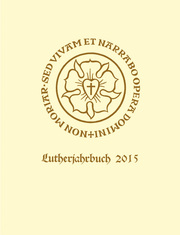 Lutherjahrbuch 82. Jahrgang 2015 - Cover