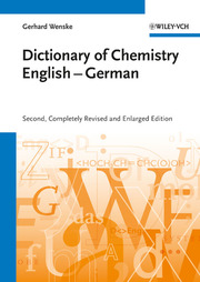 Chemisches Wörterbuch Englisch-Deutsch/Dictionary of Chemistry English-German