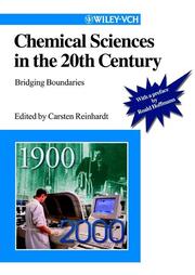 Chemical Sciences in the Twentieth Century