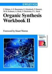 Organic Synthesis Workbook II - Cover
