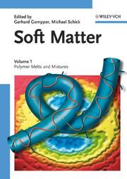 Soft Matter I - Cover