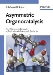 Asymmetric Organocatalysis - Cover