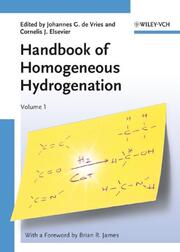 The Handbook of Homogeneous Hydrogenation
