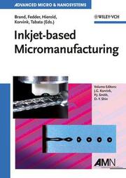 Inkjet-based Micromanufacturing - Cover