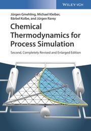 Chemical Thermodynamics for Process Simulation - Cover