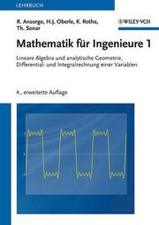 Mathematik für Ingenieure 1 - Cover