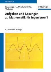Aufgaben und Lösungen zu Mathematik für Ingenieure 1 - Cover