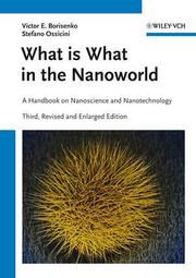What is what in the Nanoworld