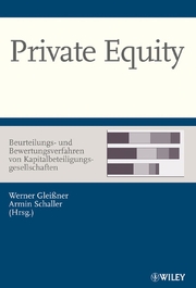 Private Equity - Beurteilungs- und Bewertungsverfahren von Kapitalbeteiligungsgesellschaften