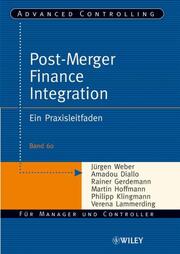 Post-Merger Finance Integration - Cover