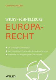 Wiley-Schnellkurs Europarecht - Cover