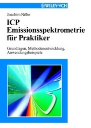 ICP Emissionsspektrometrie für Praktiker - Cover