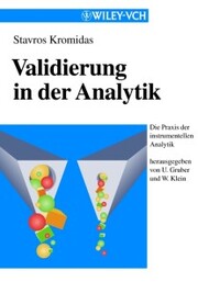 Validierung in der Analytik - Cover
