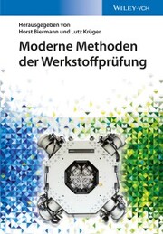 Moderne Methoden der Werkstoffprüfung - Cover