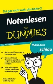 Notenlesen für Dummies Das Pocketbuch - Cover