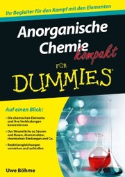 Anorganische Chemie kompakt für Dummies - Cover