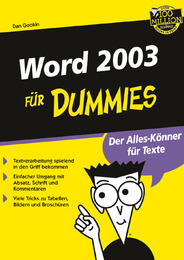 Word 2003 für Dummies