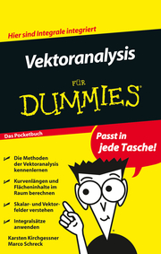 Vektoranalysis für Dummies - Cover