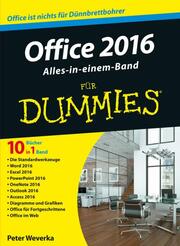 Office 2016 für Dummies Alles-in-einem-Band - Cover