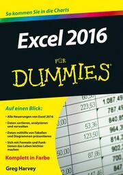Excel 2016 für Dummies - Cover