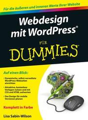 Webdesign mit Wordpress für Dummies - Cover