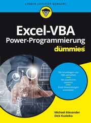 Excel-VBA Power-Programmierung für Dummies - Cover