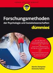 Forschungsmethoden der Psychologie und Sozialwissenschaften für Dummies - Cover