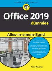 Office 2019 Alles-in-einem-Band für Dummies - Cover