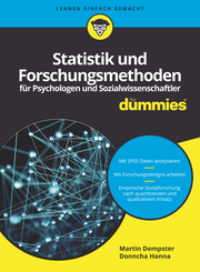Statistik und Forschungsmethoden für Psychologen und Sozialwissenschaftler für Dummies - Cover