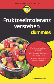 Fruktoseintoleranz verstehen für Dummies - Cover
