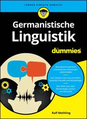 Germanistische Linguistik für Dummies - Cover