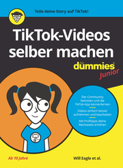 TikTok-Videos selber machen für Dummies Junior - Cover