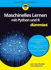 Maschinelles Lernen mit Python und R für Dummies - Cover