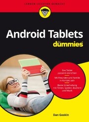 Android Tablets für Dummies - Cover
