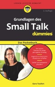 Grundlagen des Small Talk für Dummies Das Pocketbuch - Cover
