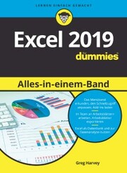 Excel 2019 Alles-in-einem-Band für Dummies - Cover