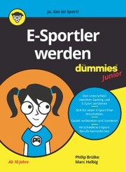 E-Sportler Werden für Dummies Junior - Cover